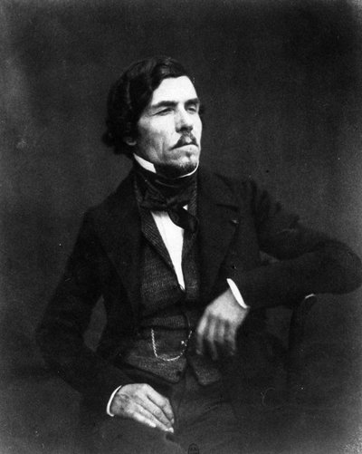 Portrait of Eugène Delacroix by Nadar